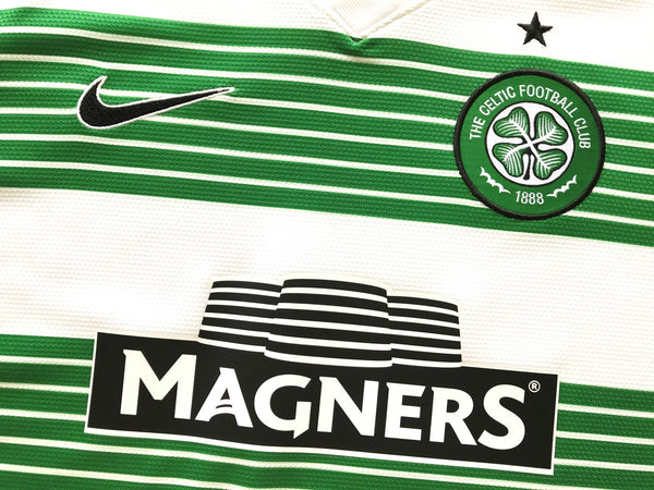 FC Celtic Glasgow 2013 2014 Away Football Soccer Longsleeve Jersey Nike