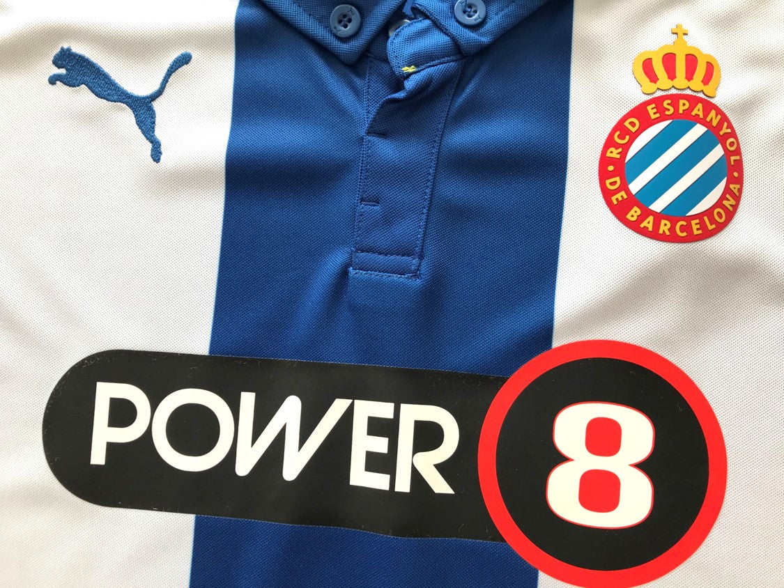 2014/15 Espanyol Home La Liga Football Shirt (L)