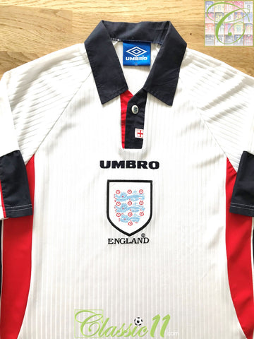 1997/98 England Home Football Shirt
