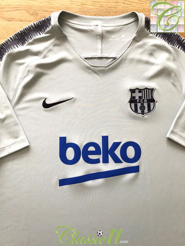 2018/19 Barcelona Staff Football Training Shirt (XL)