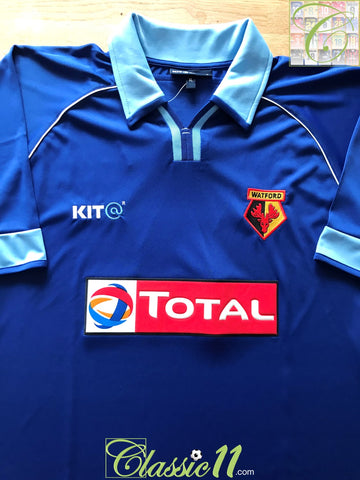 2004/05 Watford Away Football Shirt (XL) *BNWT*