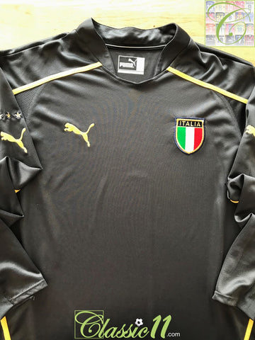 2003/04 Italy Goalkeeper Football Shirt (XL)