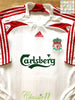 2007/08 Liverpool Away Premier League Football Shirt Gerrard #8 (Y)