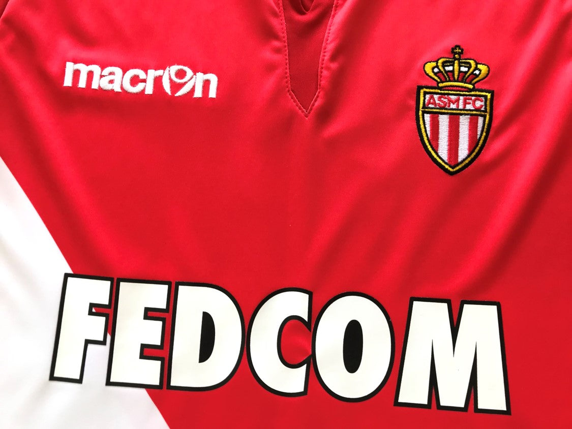 2013/14 Monaco Home Ligue 1 Football Shirt Falcao #9 (S)