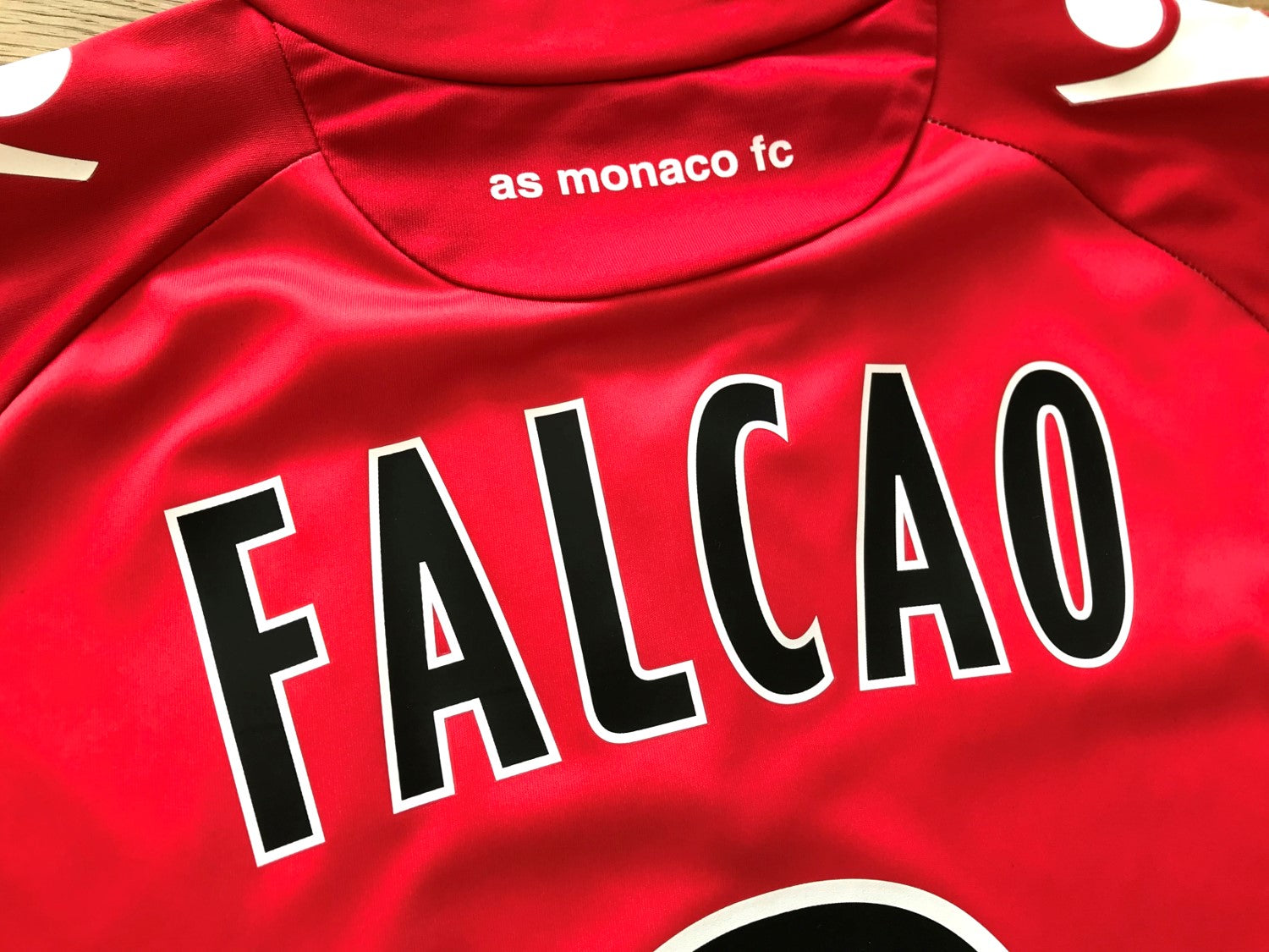 2013/14 Monaco Home Ligue 1 Football Shirt Falcao #9 (S)