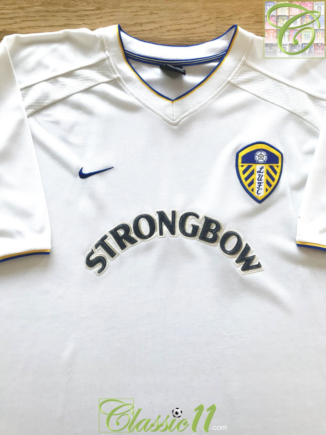 2000/01 Leeds United Home Football Shirt