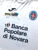 2016/17 Novara Away Serie B Football Shirt Chiosa #8 (L)