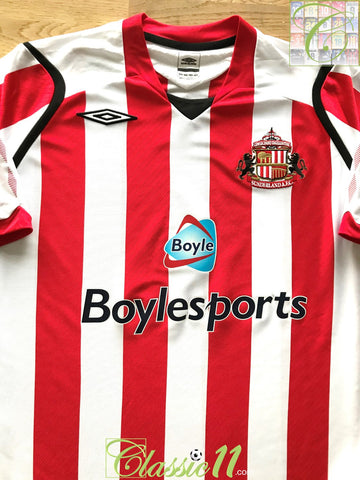 2008/09 Sunderland Home Football Shirt