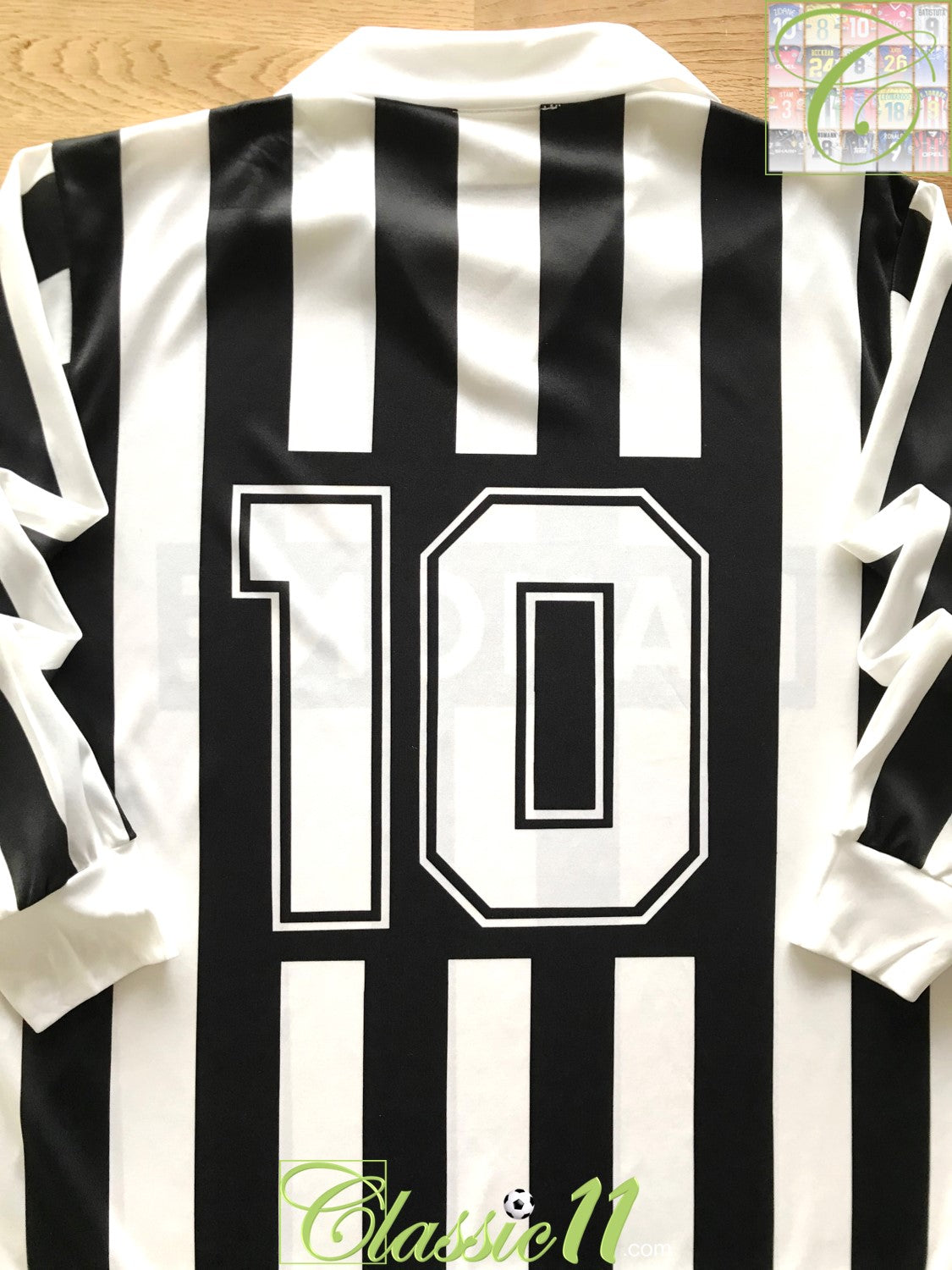 1992/93 Juventus Home Football Shirt #10 (L)