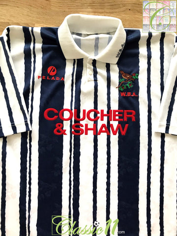1993/94 West Bromwich Albion Home Football Shirt (M)