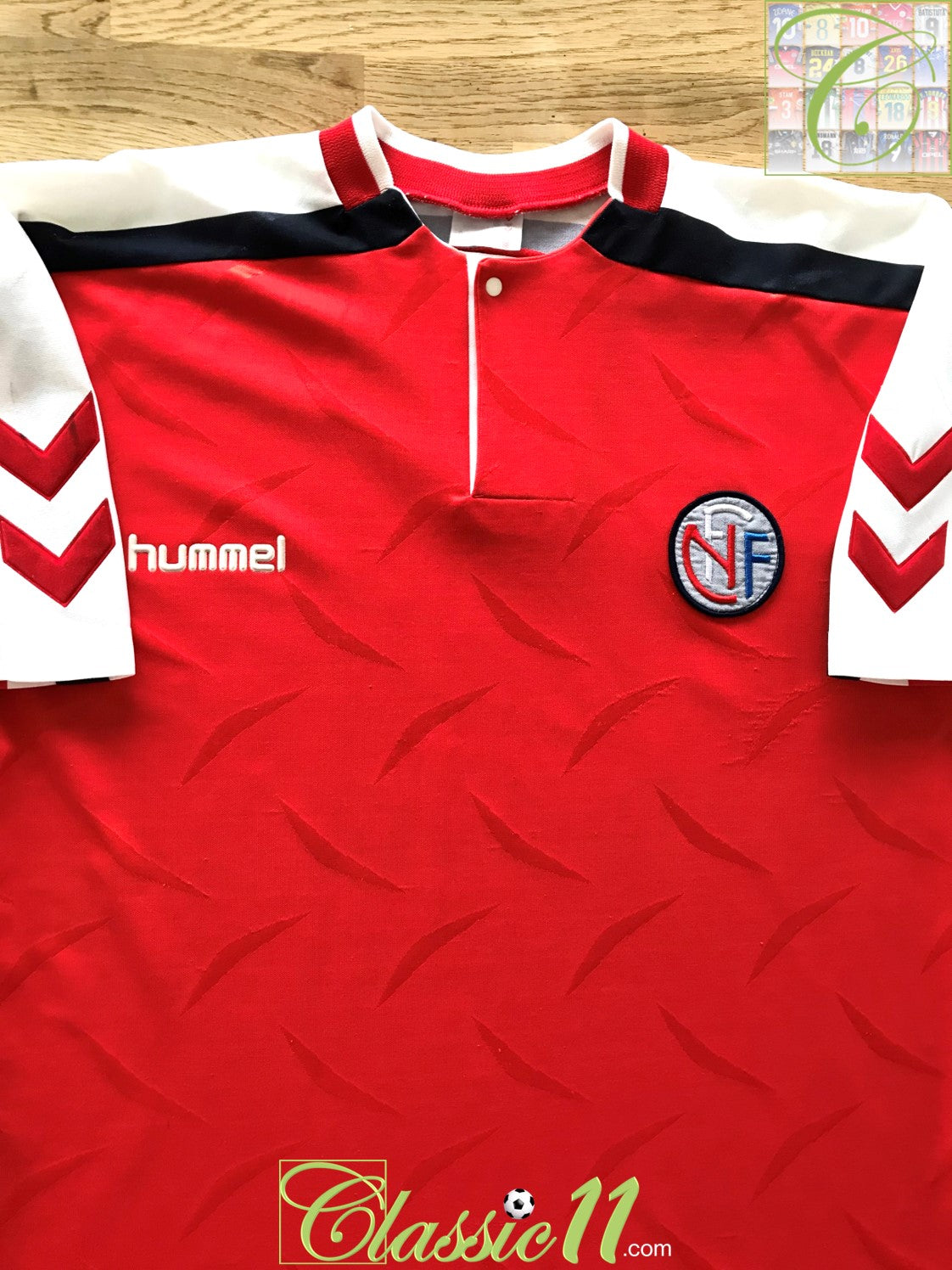 1990/91 Norway Home Football Shirt (XL)