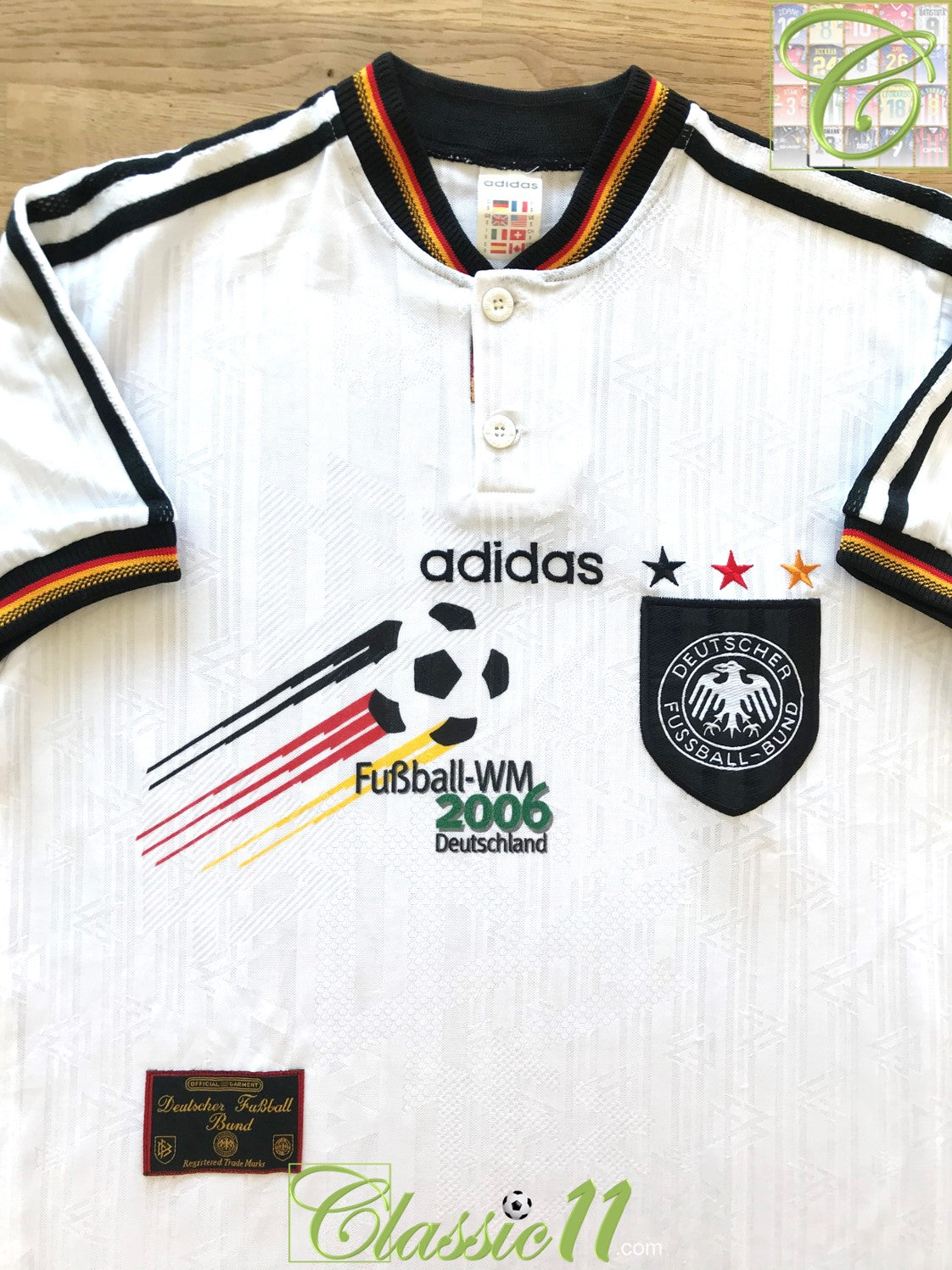 1996/97 Germany Home '2006 World Cup Bid' Football Shirt (M)