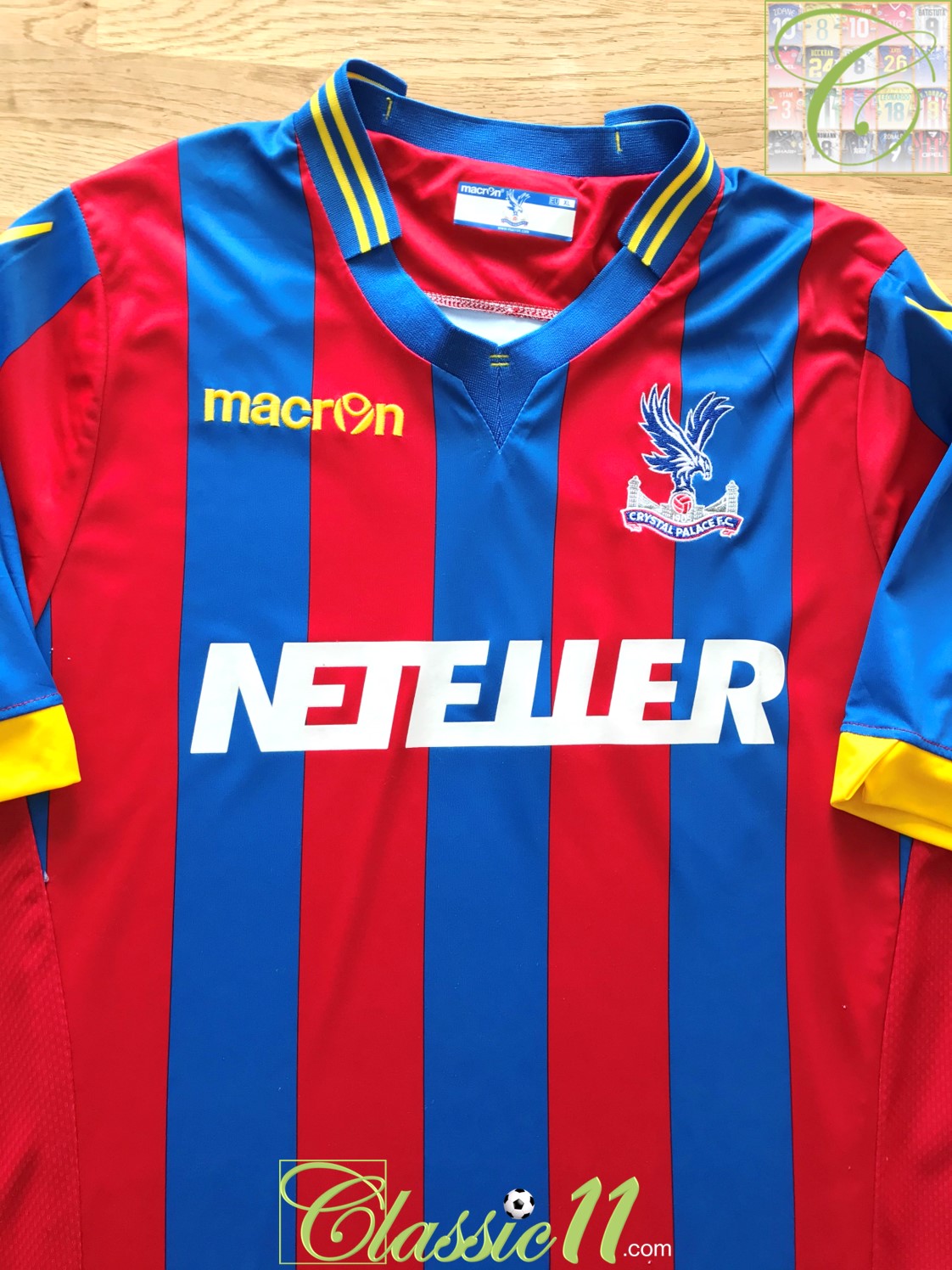 2014/15 Crystal Palace Home Football Shirt