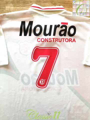 1994 Portuguesa Santista Away Football Shirt #7 (L)