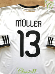 2010/11 Germany Home Football Shirt Muller #13 (S)