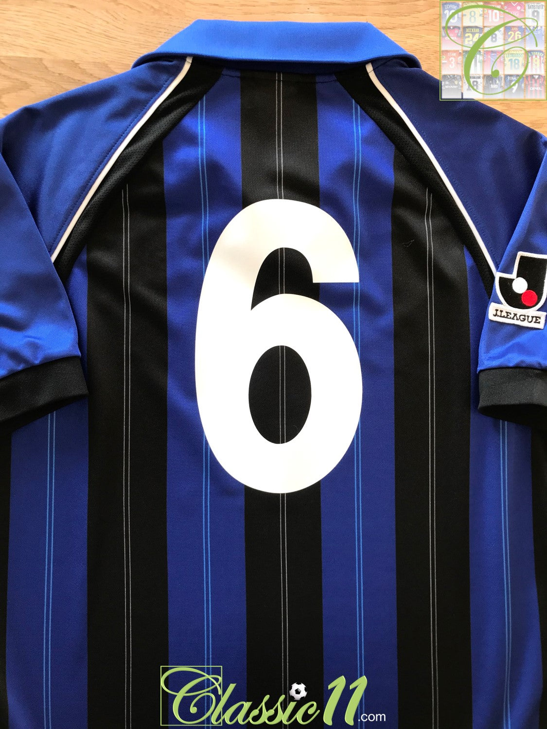 1999 Gamba Osaka Home J.League Football Shirt #6 (L)