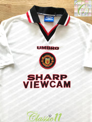 1996/97 Man Utd Away Football Shirt 