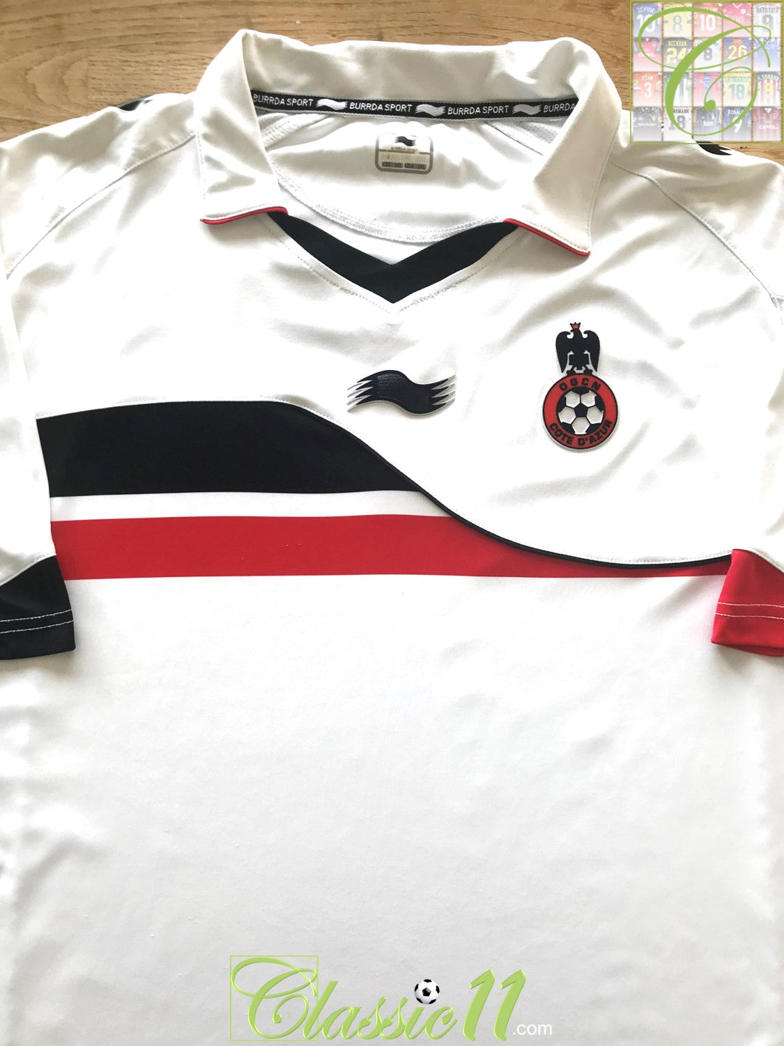 2011/12 OGC Nice Away Home Football Shirt (3XL)