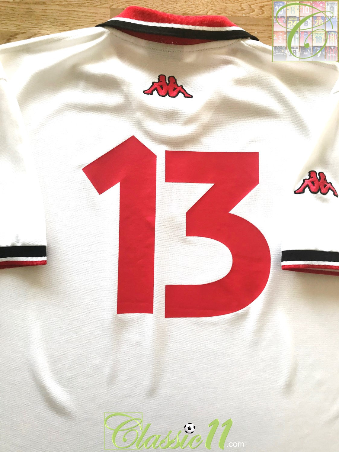 1998/99 Monaco 3rd Football Shirt #13 (XXL)