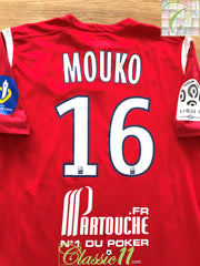 2010/11 Lille Home Ligue 1 Player Issue Football Shirt Mouko #16 (M)