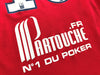 2010/11 Lille Home Ligue 1 Player Issue Football Shirt Mouko #16 (M)