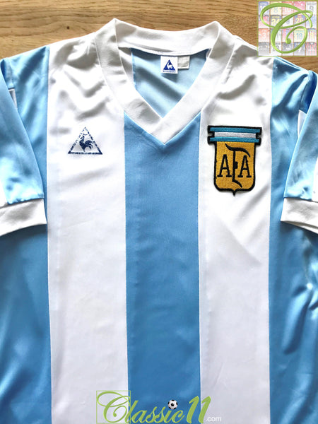 Argentina Le Coq Sportif 1978 World Cup Jersey Shirt Trikot