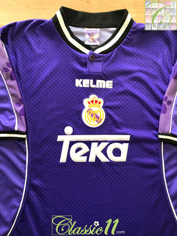 1997/98 Real Madrid Away Football Shirt (XL)