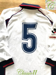 2000 Kashima Antlers Away J. League Football Shirt #5 (L)