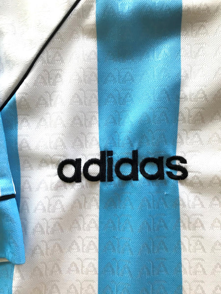 Retro 1996 Argentina Home Jersey - Kitsociety