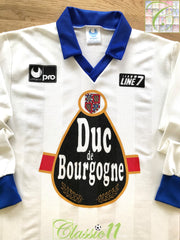 1990/91 Auxerre Home Football Shirt. (L)