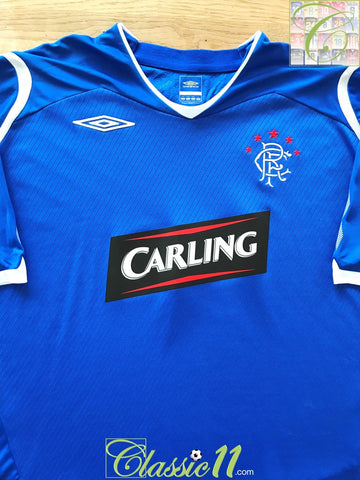 2008/09 Rangers Home Football Shirt