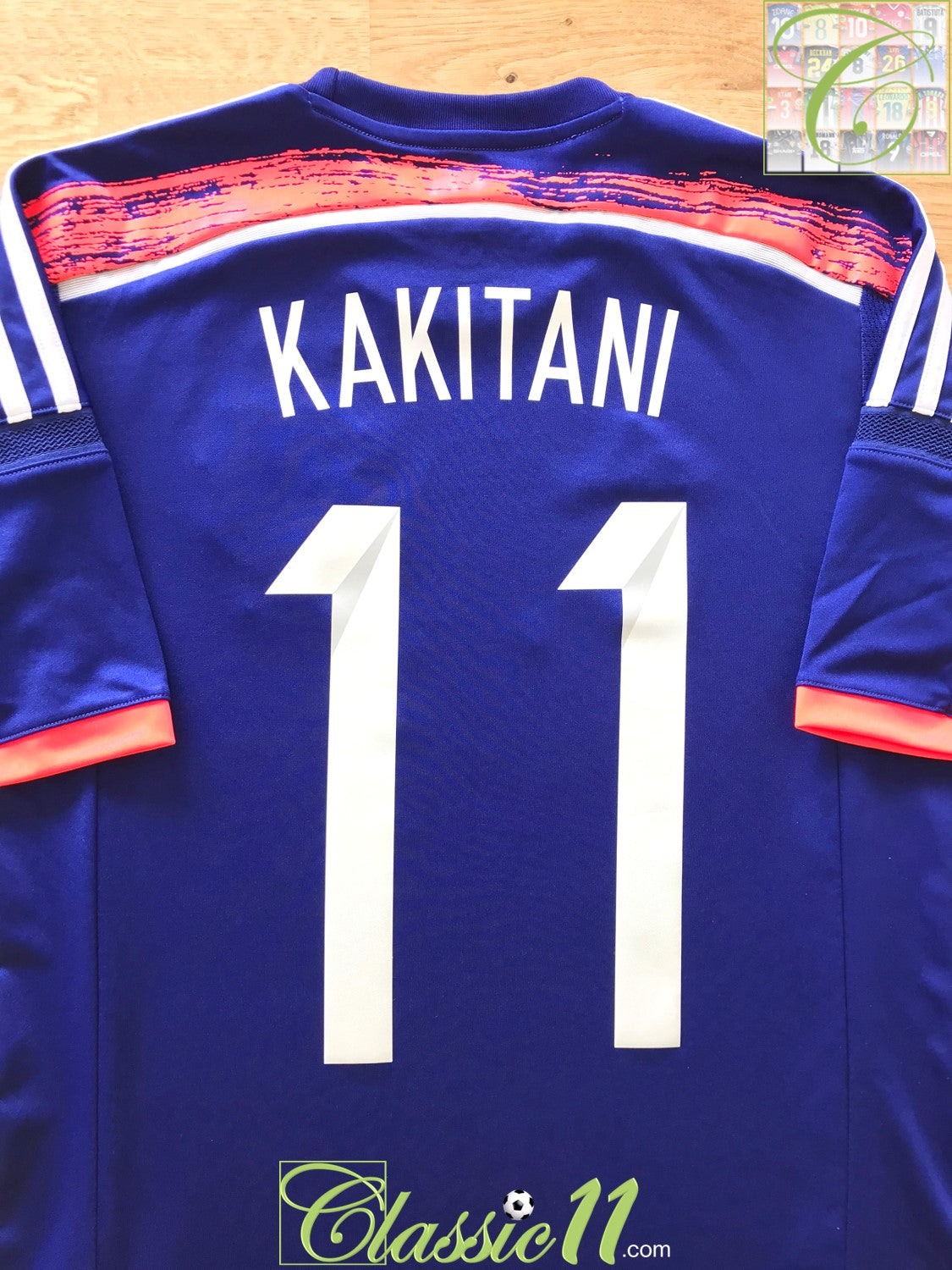 2013/14 Japan Home Football Shirt Kakitani #11 (S)