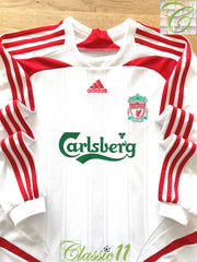 2007/08 Liverpool Away Football Shirt. (B)