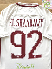 2016/17 Roma Away Football Shirt El Shaarawy #92 (S)