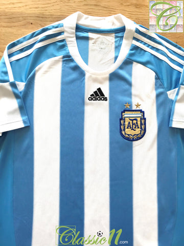 2009/10 Argentina Home Football Shirt