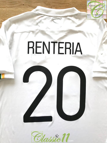 2011 Santos Home Football Shirt Renteria #20 (L)