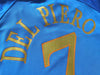 2004/05 Italy Home Football Shirt Del Piero #7 (XL)