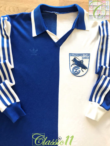 1982/83 Grasshopper Zurich Home Football Shirt (M)