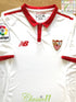 2016/17 Sevilla Home La Liga Football Shirt (S)