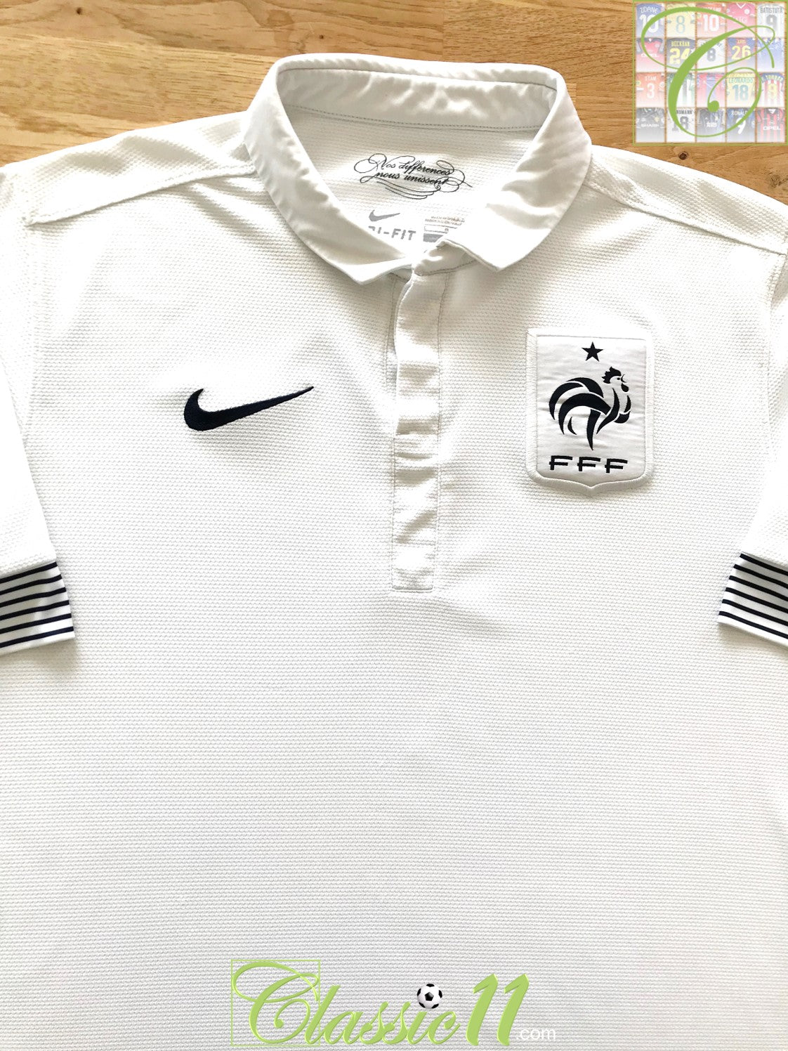 2012/13 France Away Football Shirt