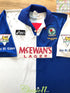 1995/96 Blackburn Rovers Home Premier League Football Shirt Hendry #5 (XL)