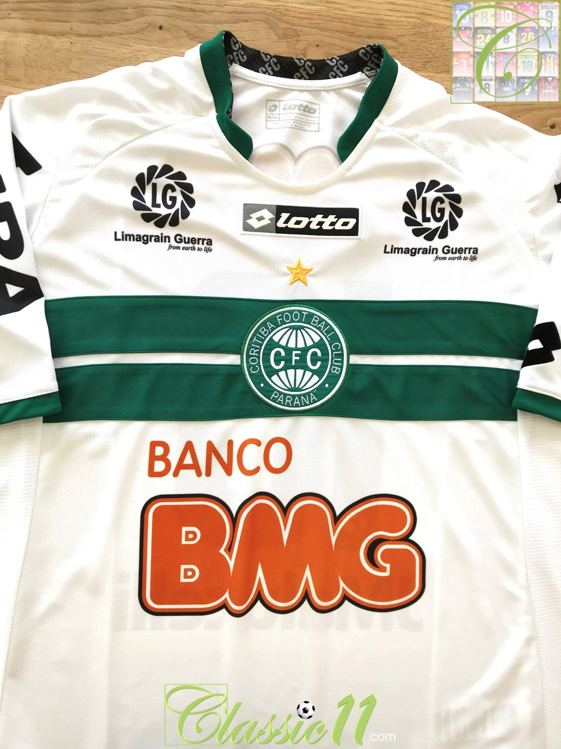 2011 Coritiba Home Football Shirt #10 (XXL)