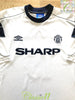 1999/00 Man Utd 3rd Premier League Football Shirt Yorke #19 (XXL)