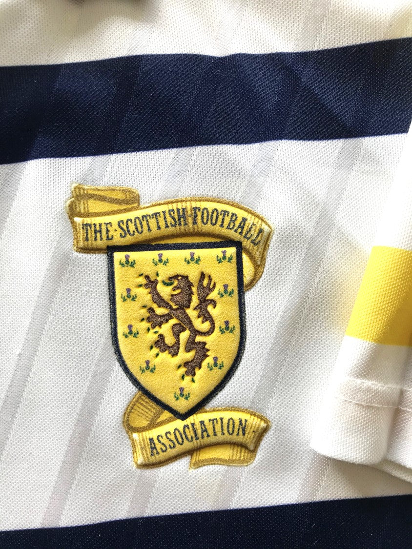 1988/89 Scotland Away Football Shirt (B)